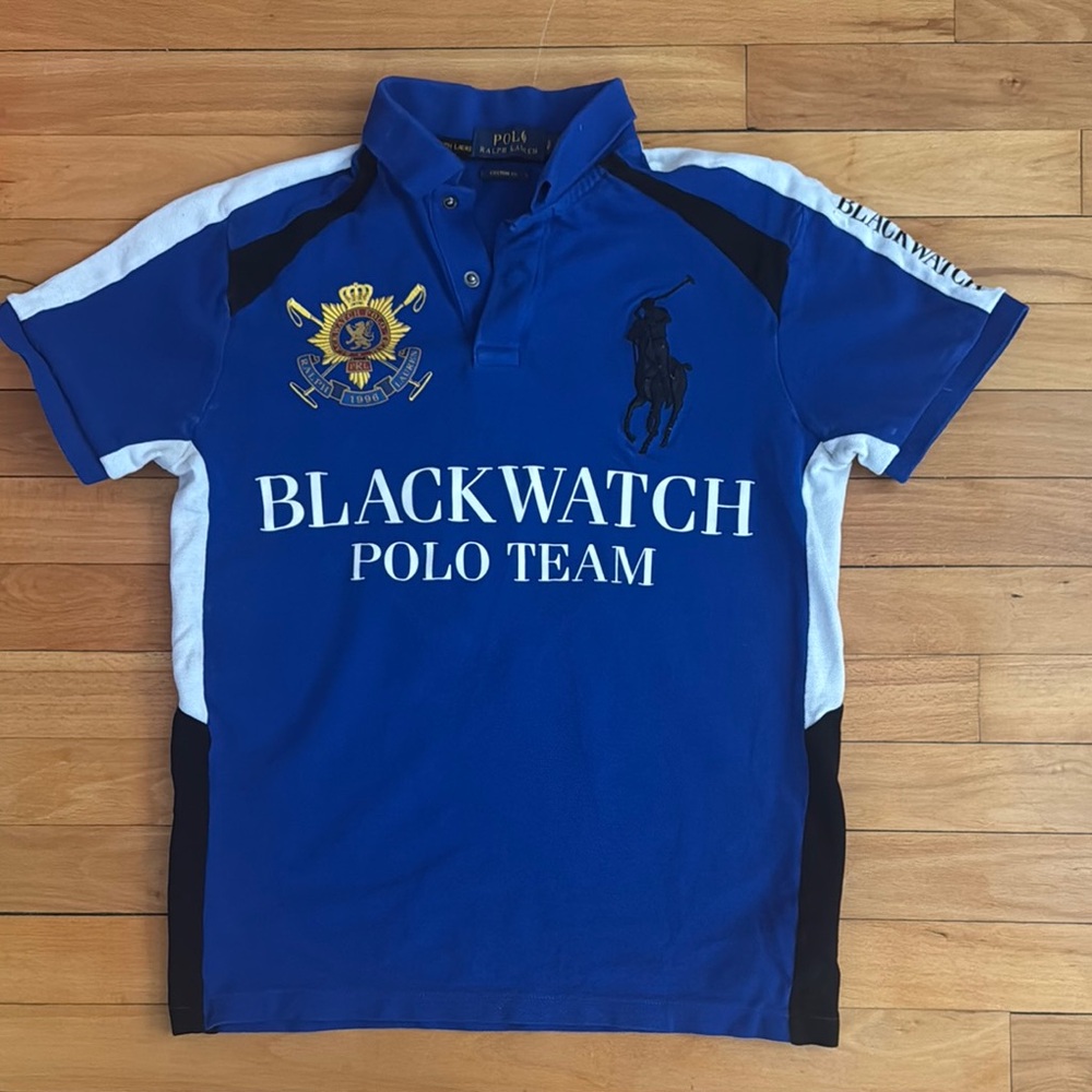 Polo by Ralph Lauren Kids Blue Blackwatch Polo Shirt
